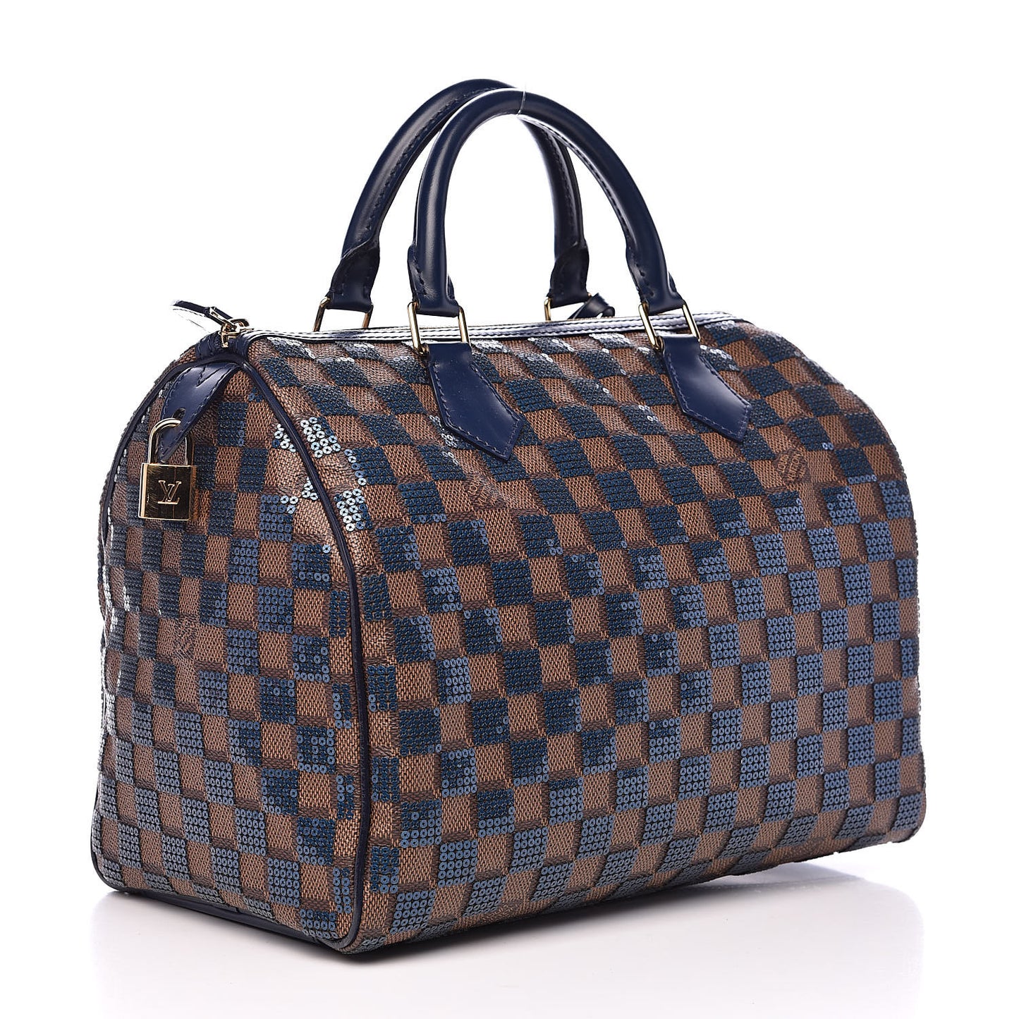 Damier Paillettes Speedy 30 Blue