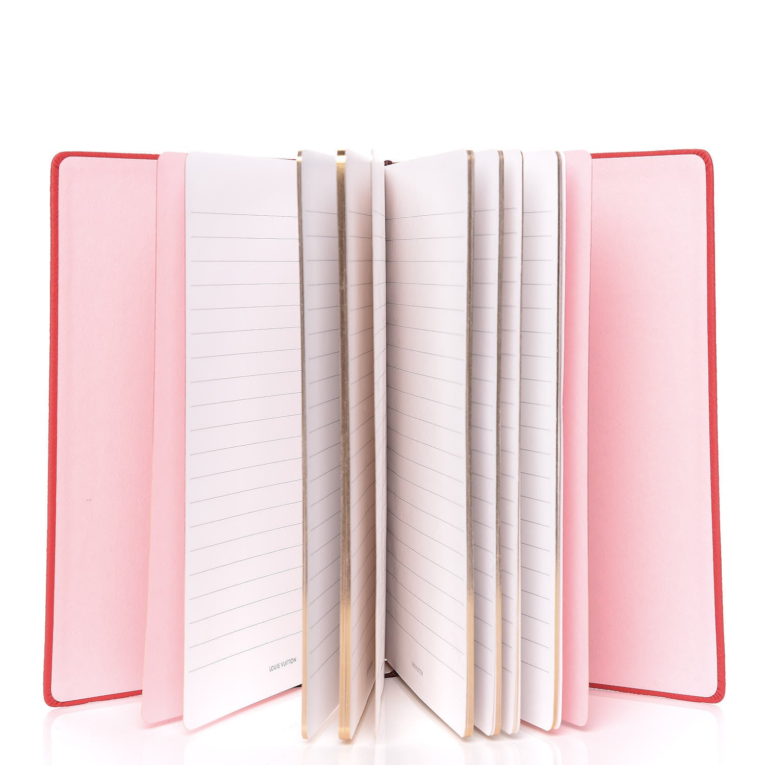 Louis Vuitton Taurillon Notebook MM Rubis 5 of 7