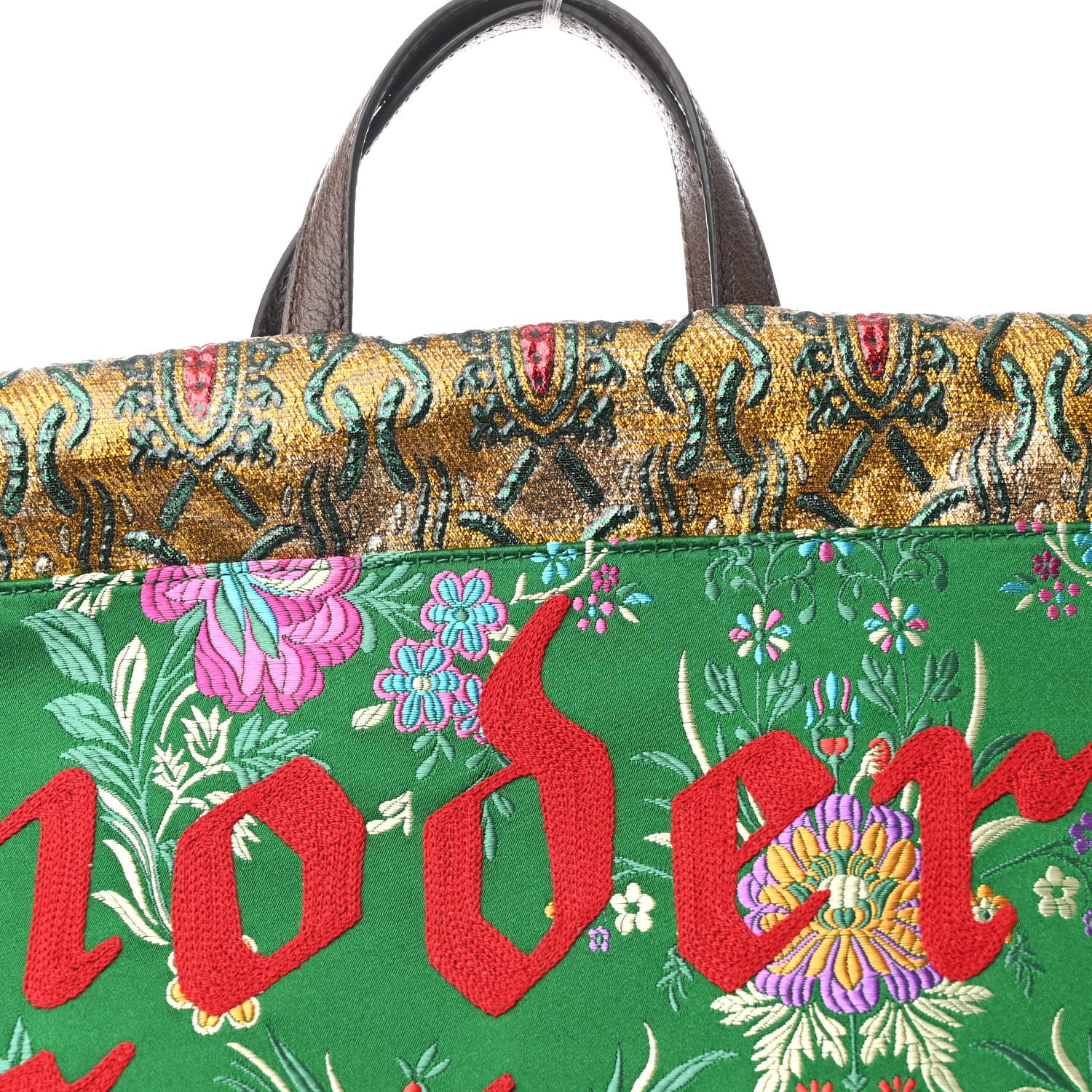 Gucci Brocade Modern Future Drawstring Backpack Multicolor 8 of 10