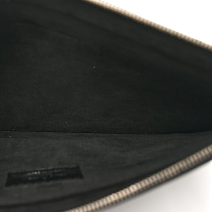 Louis Vuitton Epi Neverfull Pochette MM GM Black 5 of 8