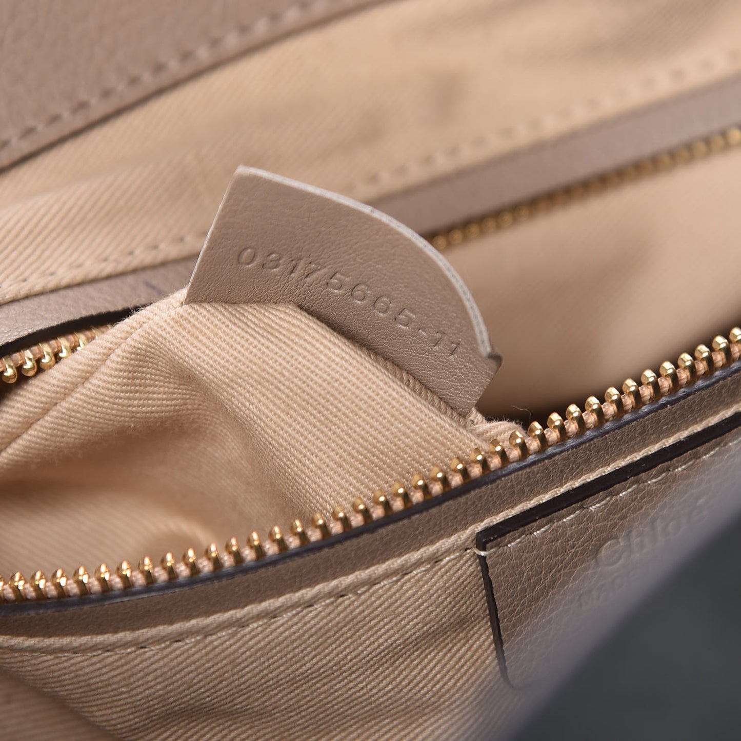 Calfskin Medium Owen Flap Bag Motty Grey