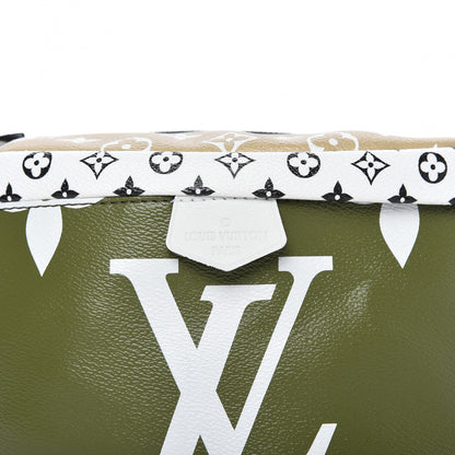 Louis Vuitton Monogram Giant Bumbag Kaki Beige 9 of 9
