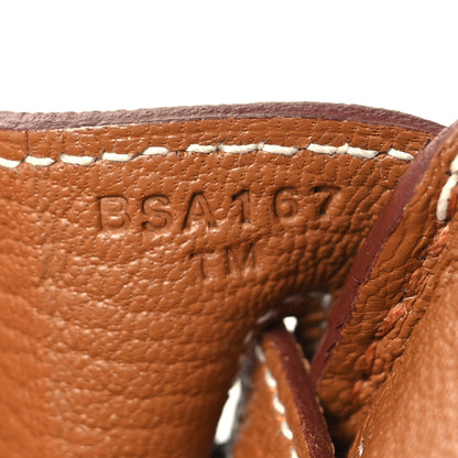 Hermes Togo Birkin 25 Gold 7 of 11