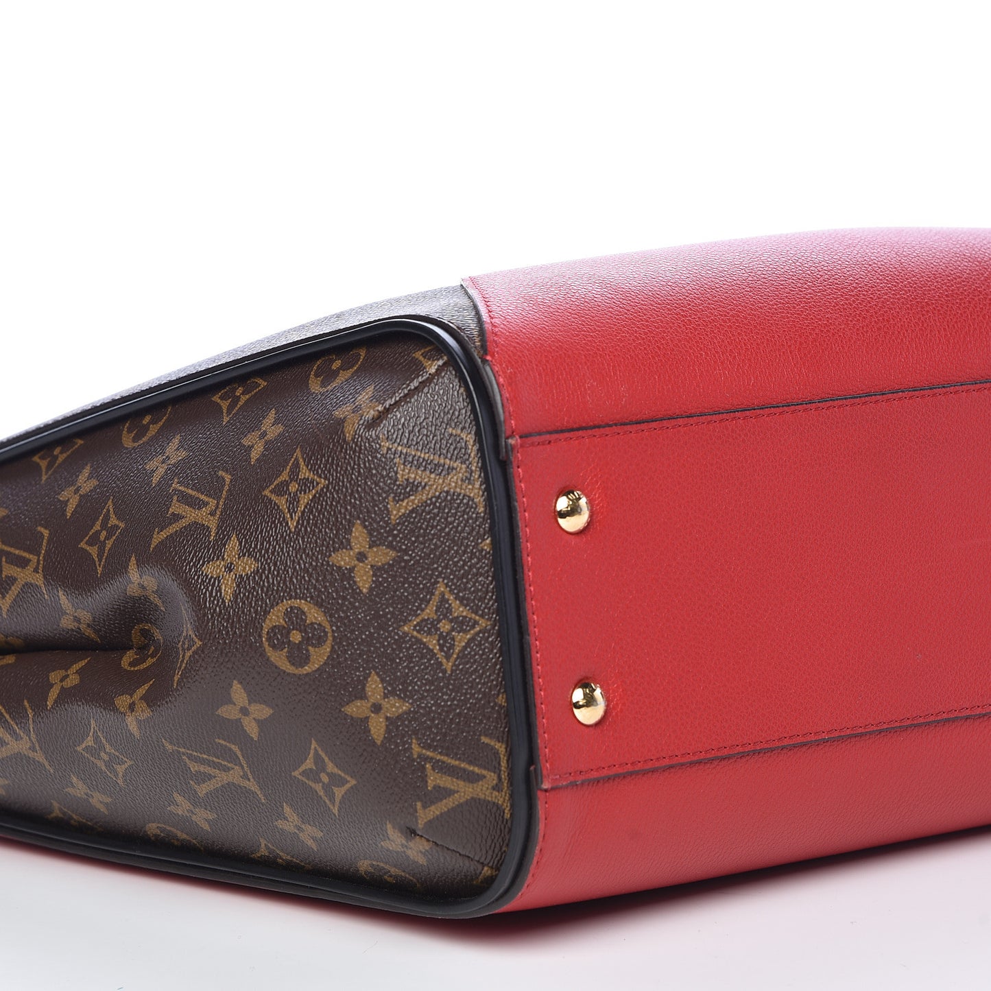 Calfskin Monogram Kimono Tote Cherry