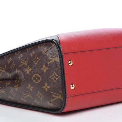 Louis Vuitton Calfskin Monogram Kimono Tote Cherry 13 of 14