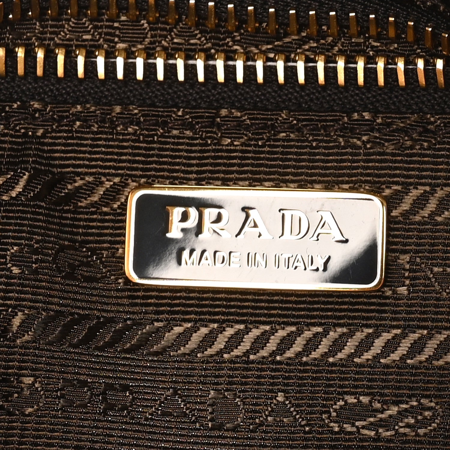 Prada Suede Triangle Mini Bonnie Shoulder Bag Cacao 6 of 9