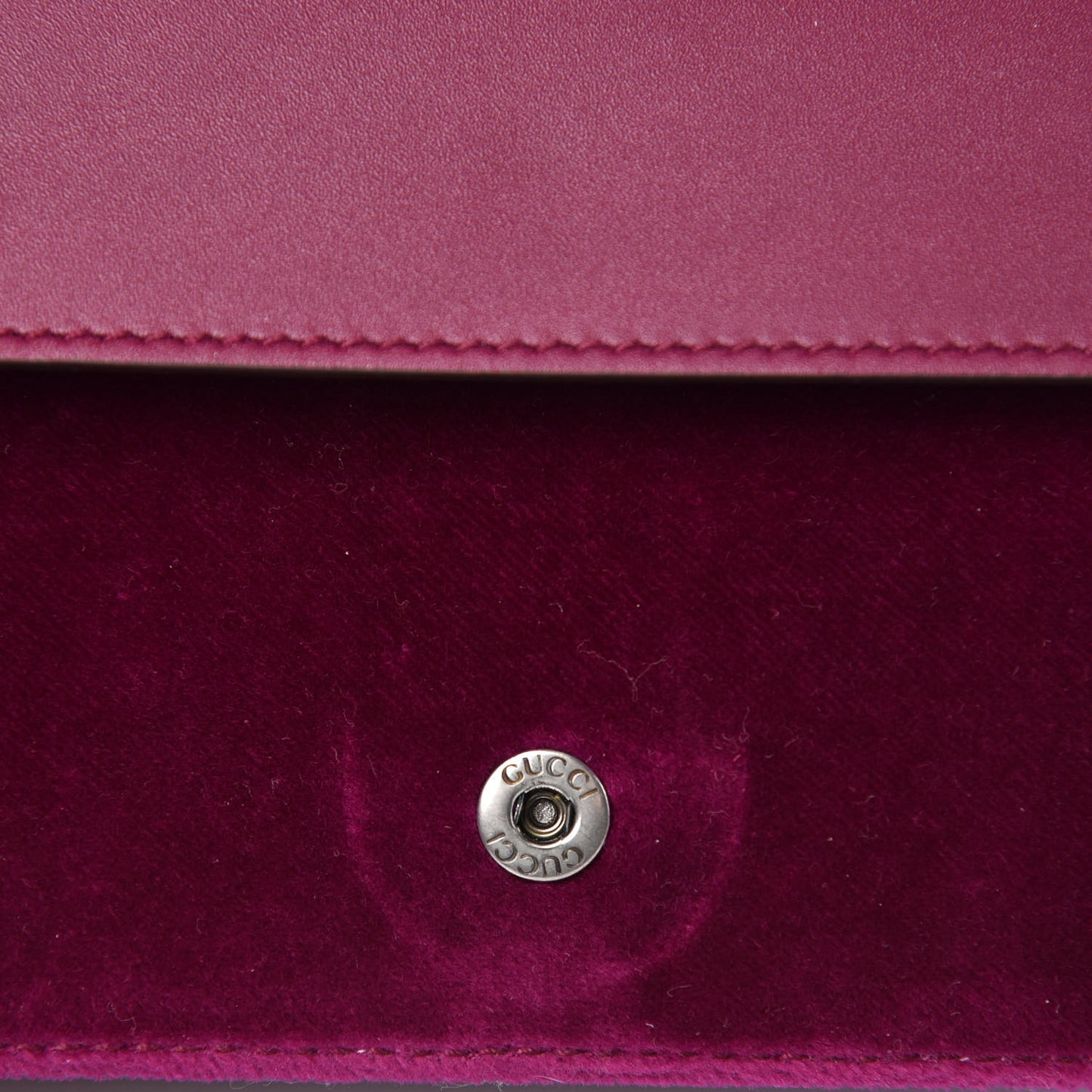 Velvet Super Mini Dionysus Shoulder Bag Fuchsia Violet Cyclamen
