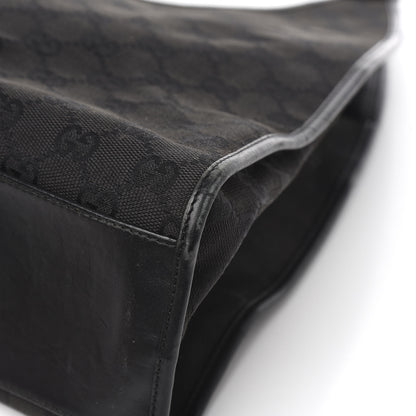 Gucci Monogram Jackie Shoulder Bag Black 14 of 15