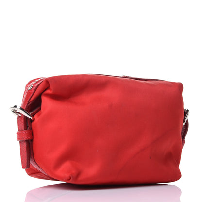 Prada Tessuto Nylon Vela Cosmetic Pouch Rosso 2 of 4
