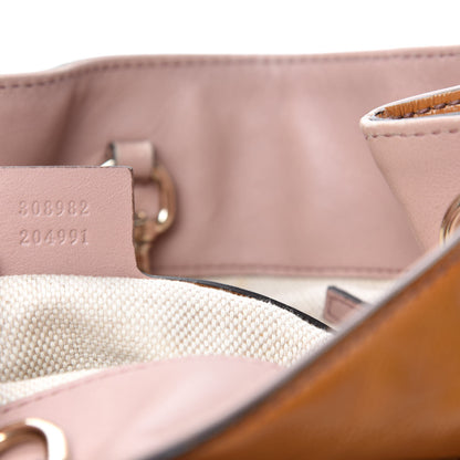 Gucci Patent Medium Soho Chain Shoulder Bag Nude 11 of 12