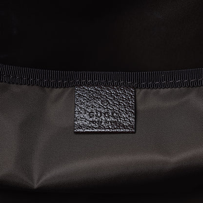 Gucci GG Supreme Monogram Selleria Calfskin Large Diaper Bag Beige Ebony Cocoa Dark Chocolate 7 of 13