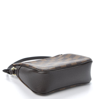 Louis Vuitton Damier Ebene Trousse Make Up Bag Pochette 3 of 10