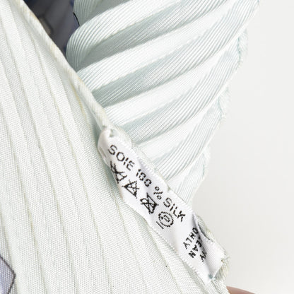 Hermes Silk Plisse Feux De L’Hiver Scarf 90 7 of 7