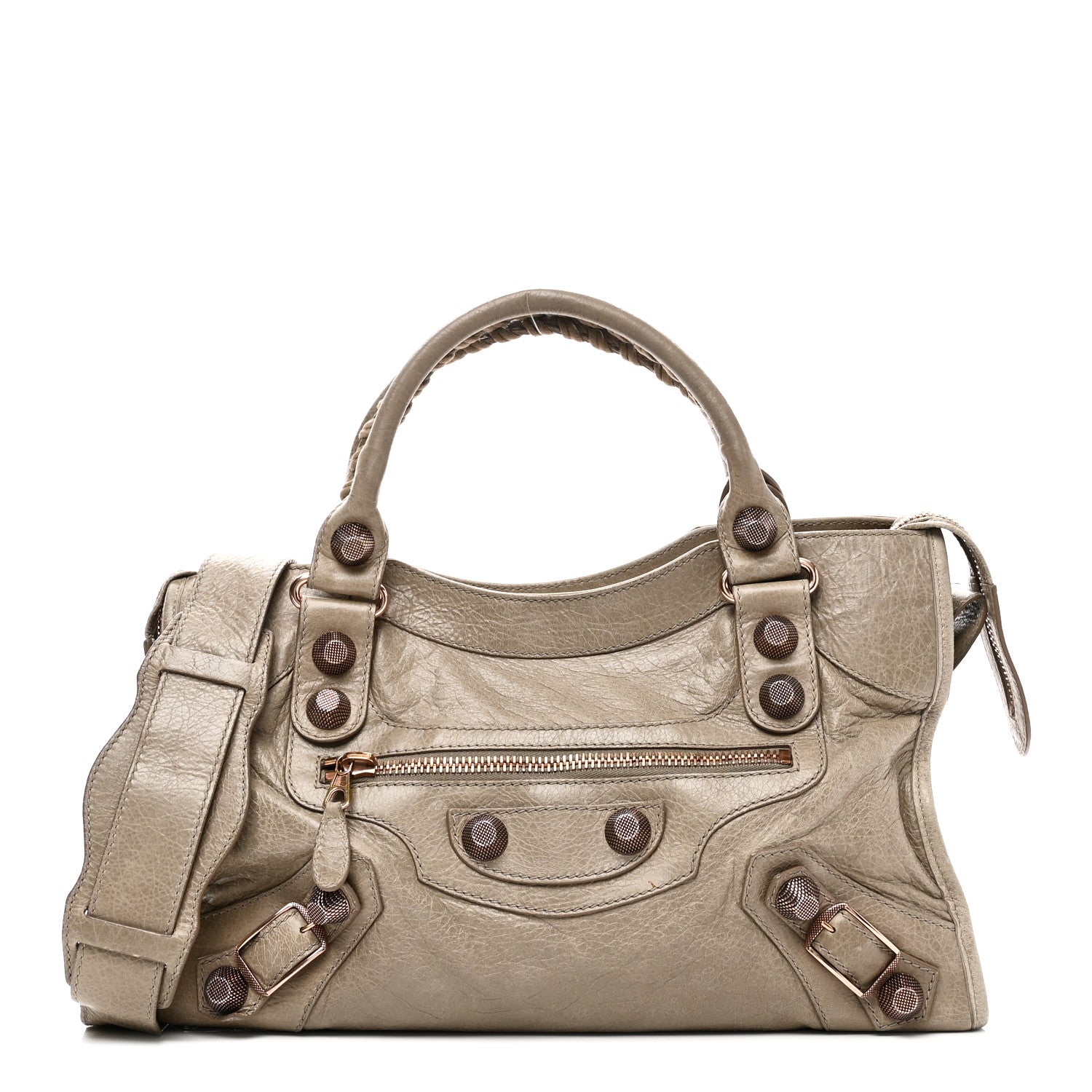 Balenciaga Agneau Giant 21 Rose Gold Hardware City Papyrus 1 of 11