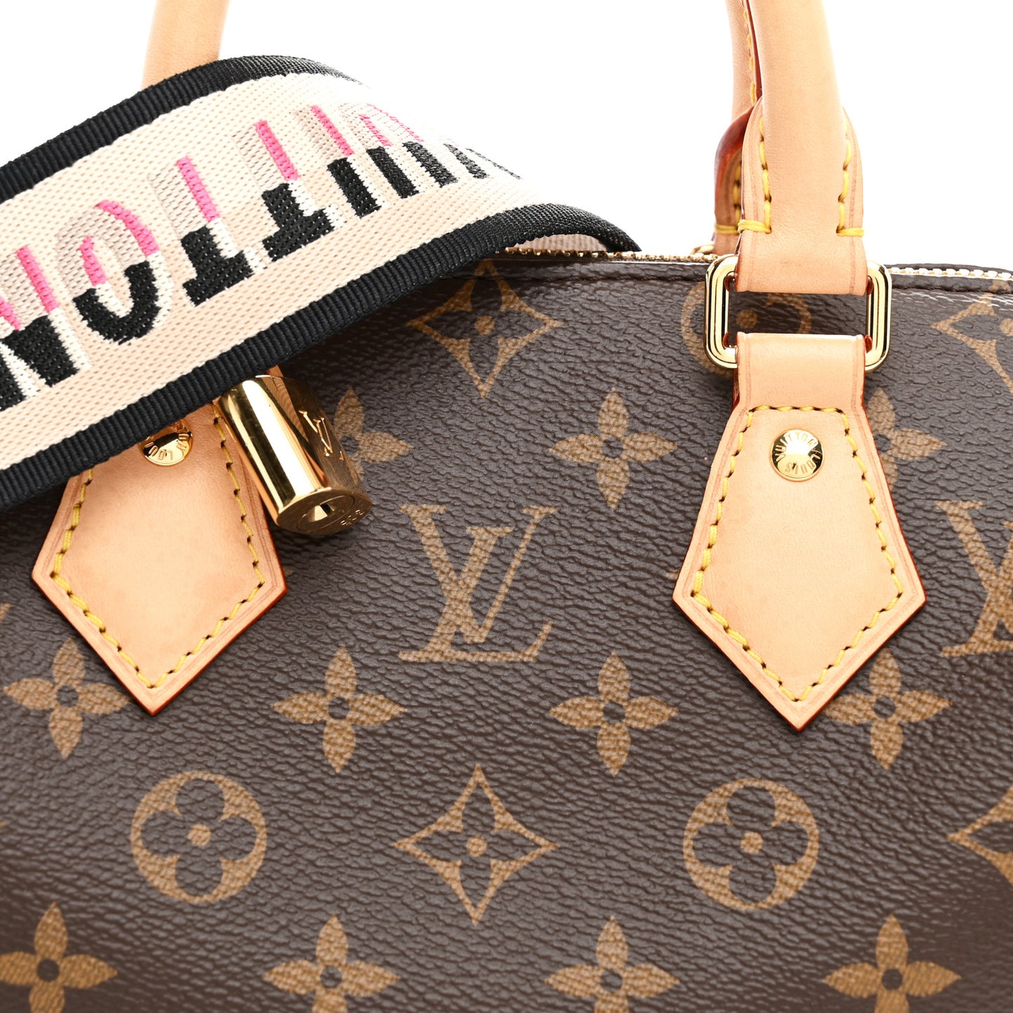 Monogram Speedy Bandouliere 20 Black