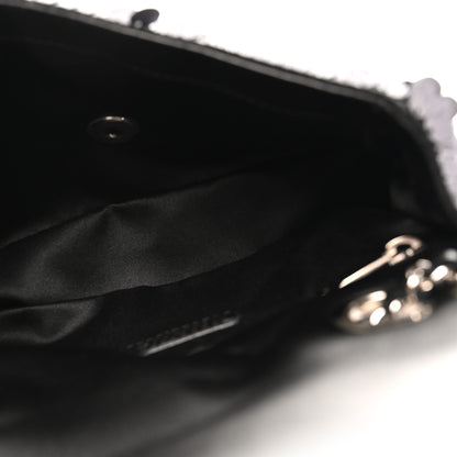 Chanel Sequin Small Single Flap Silver 5 of 10