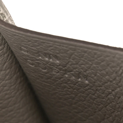 Hermes Evercolor Constance Compact Passant Wallet  Beton 7 of 8