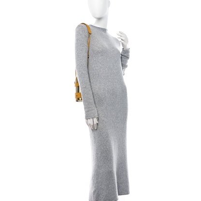 Christian Dior CHRISTIAN DIOR Oblique Stainless Steel Grained Calfskin Aqua Bottle With Shoulder Strap Yellow 2 of 9