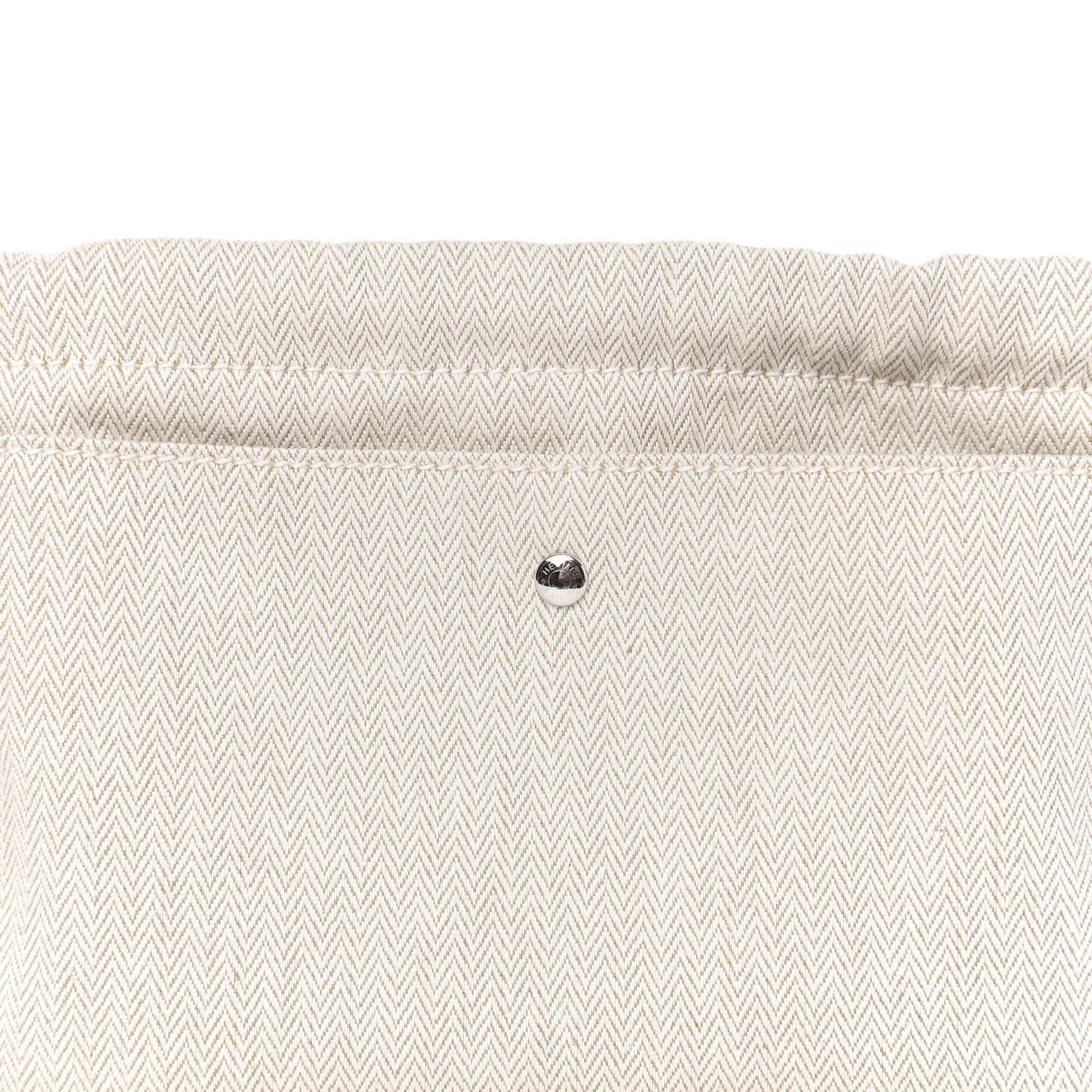 Hermes Canvas Barenia Fourbi 20 PM Pouch Naturel Fauve 10 of 11