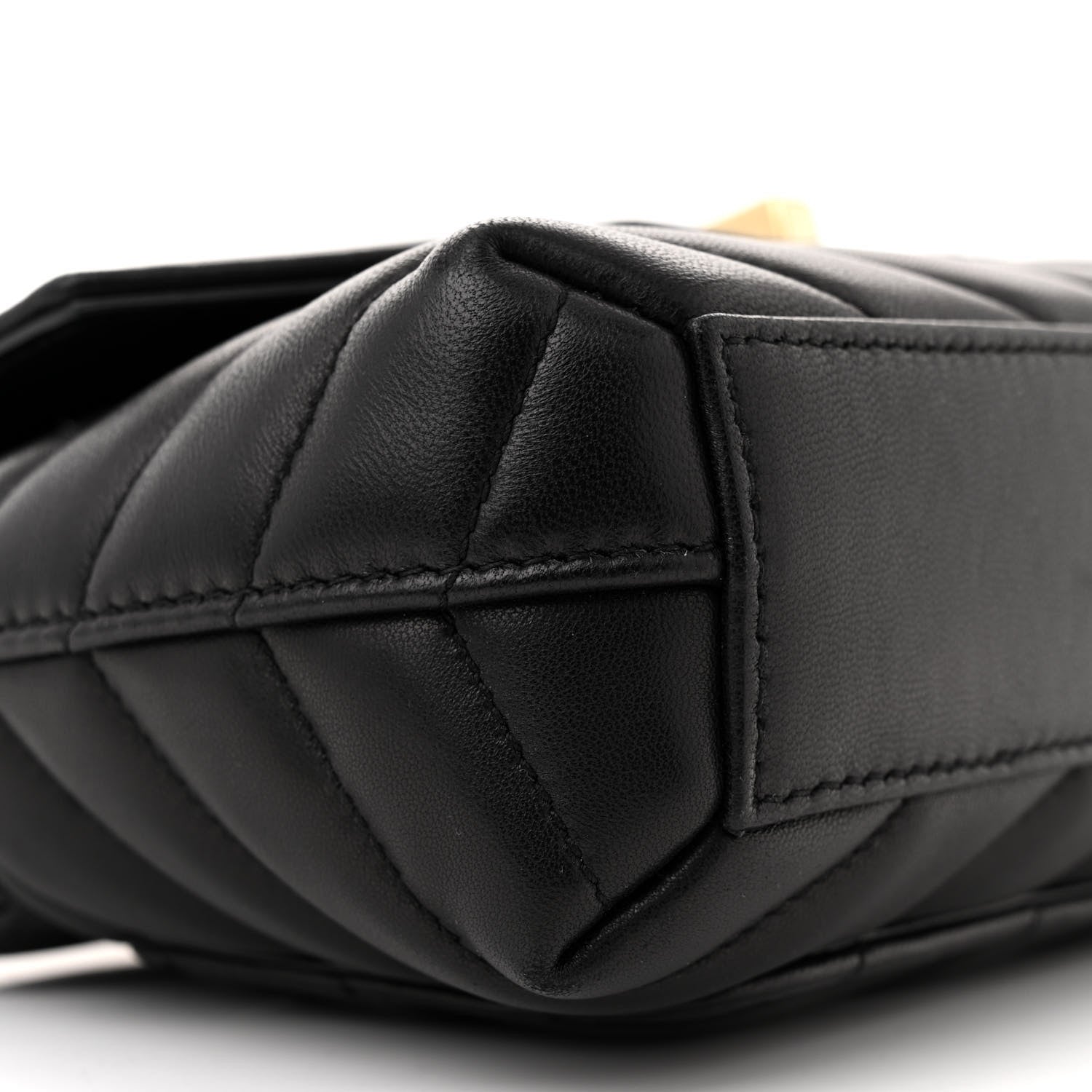 Dolce & Gabbana Nappa Quilted DG Lop Shoulder Bag Black 8 of 9