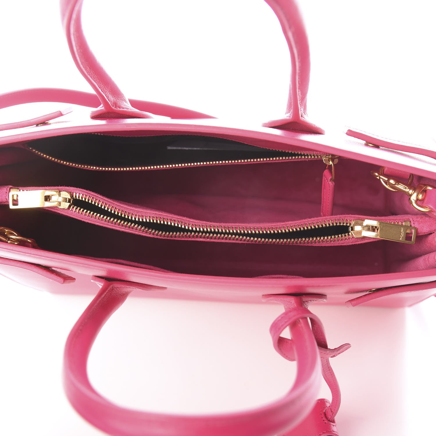 Saint Laurent Calfskin Small Sac De Jour Lipstick Pink 4 of 8