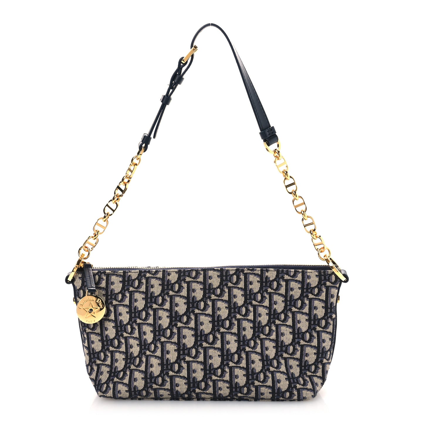 Oblique DiorStar Hobo Bag Blue