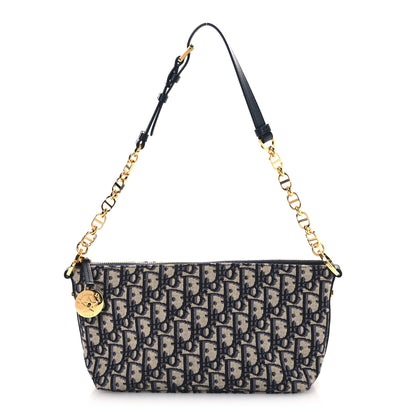 Christian Dior Oblique DiorStar Hobo Bag Blue 1 of 10
