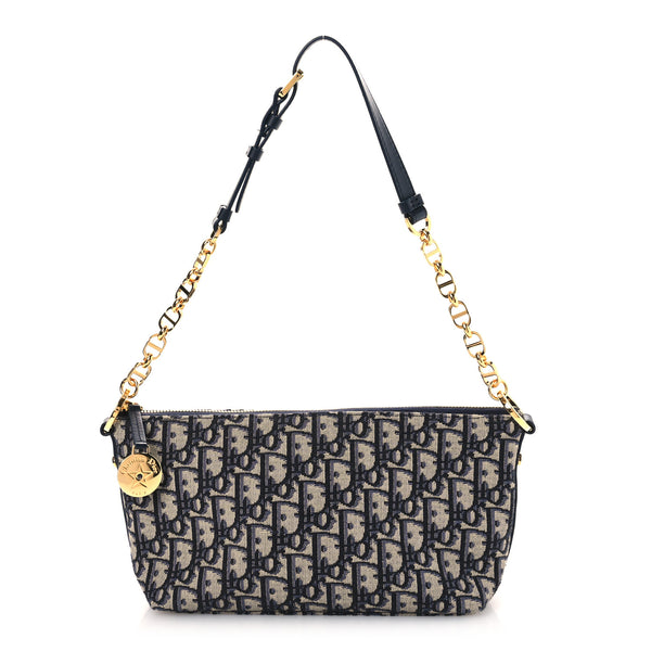 Christian Dior Oblique DiorStar Hobo Bag Blue 1808343 – FASHIONPHILE