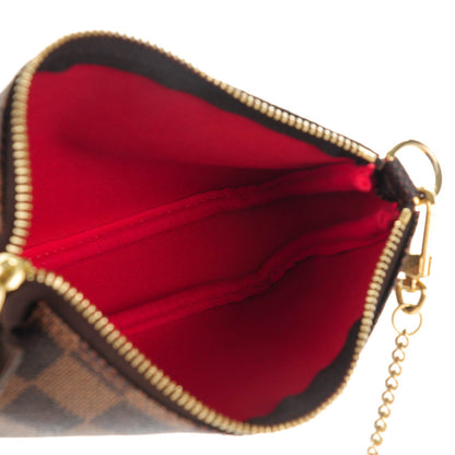 Louis Vuitton Damier Ebene Mini Pochette Accessories 6 of 7