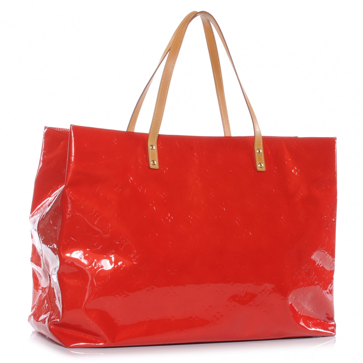Louis Vuitton Vernis Reade GM Rouge 3 of 7