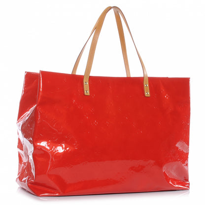 Louis Vuitton Vernis Reade GM Rouge 3 of 7