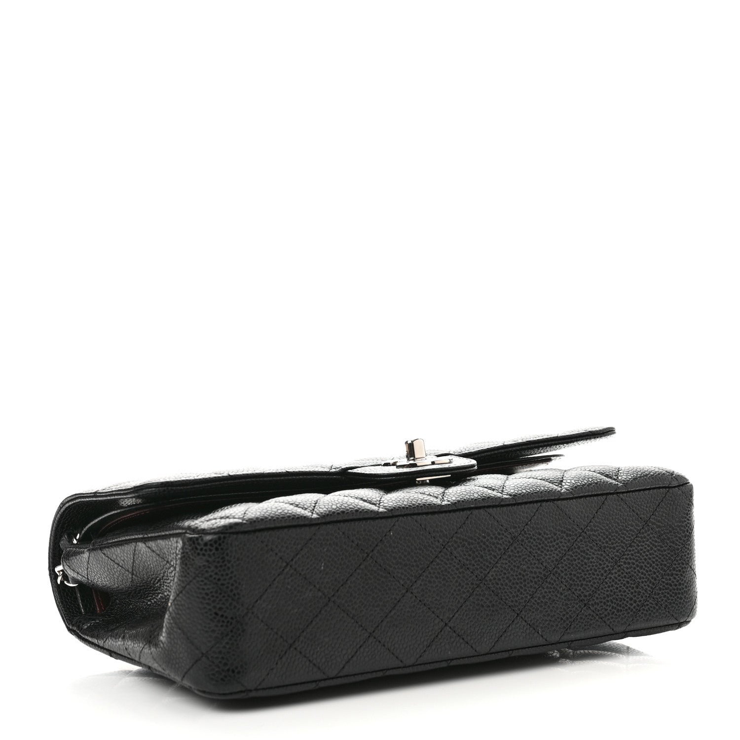 Chanel Caviar Quilted Medium Double Flap Black 4 of 13