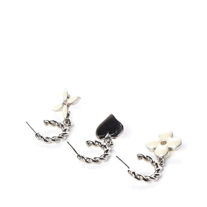 Louis Vuitton Sweet Monogram Earrings Set of 3 White 3 of 3
