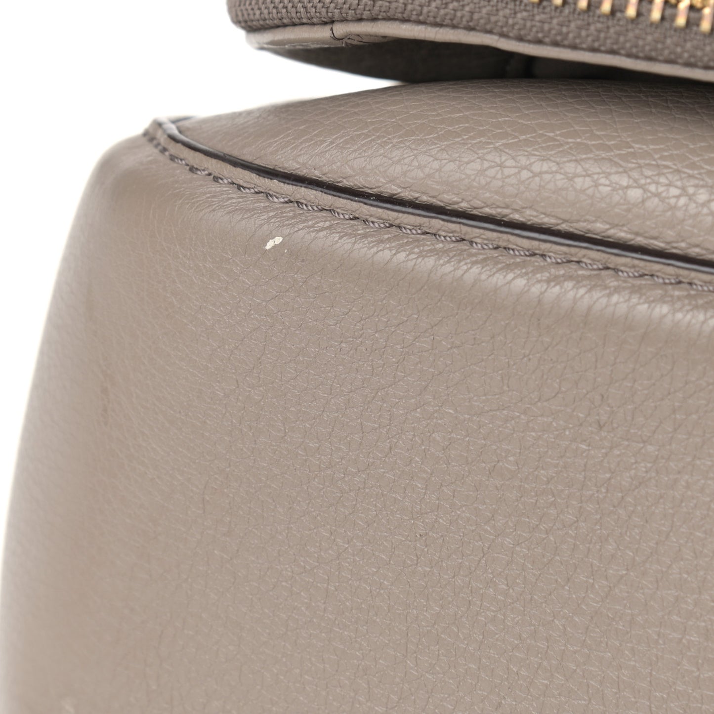 Pebbled Calfskin Recruit Nomad Crossbody Mink