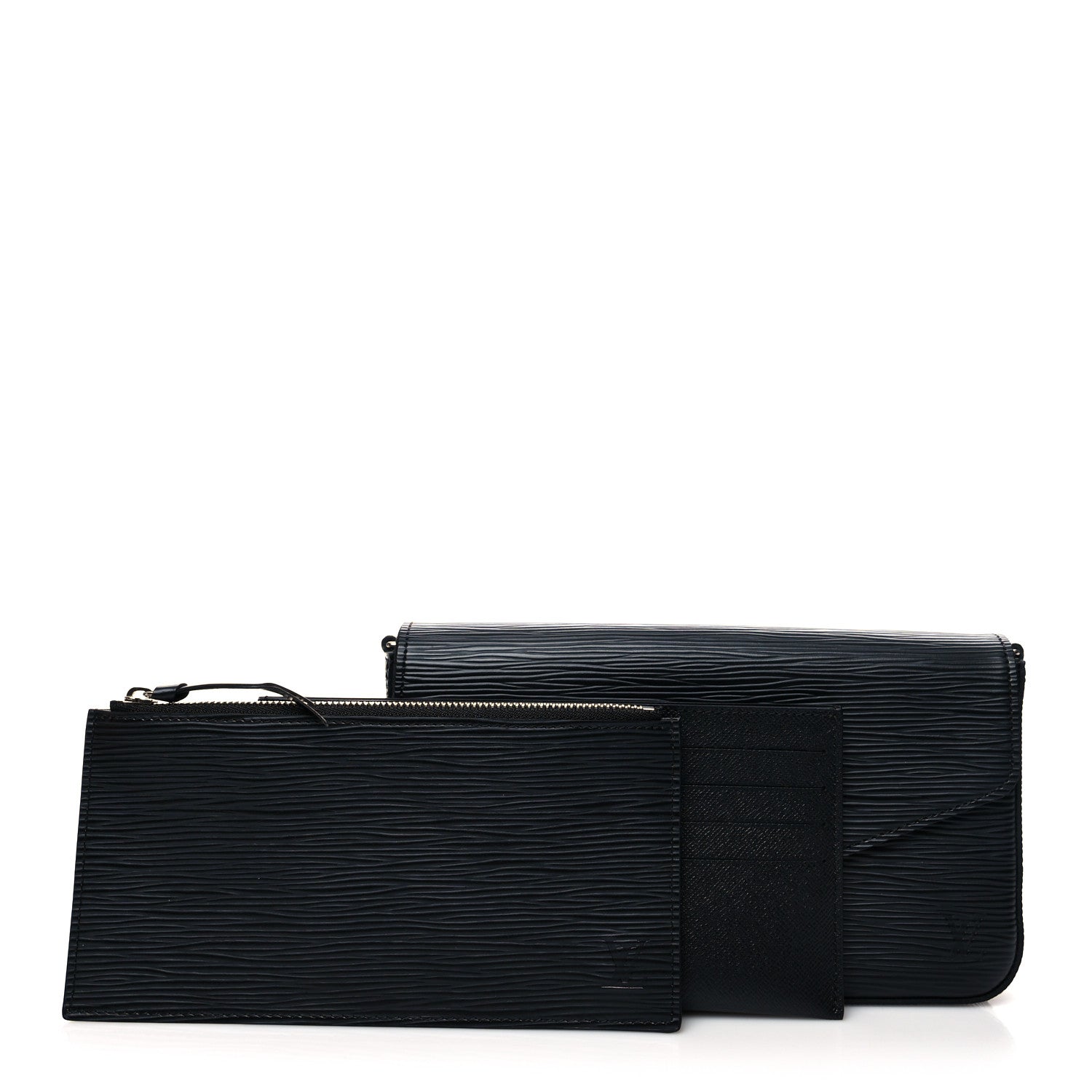 Louis Vuitton Epi Pochette Felicie Black 3 of 12