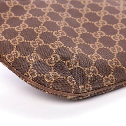 Gucci Monogram Shoulder Bag Dark Brown 10 of 13