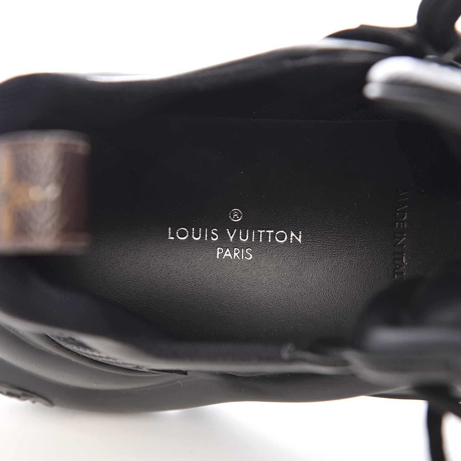 Louis Vuitton Calfskin Technical Nylon LV Archlight Sneakers 34 Black 6 of 11