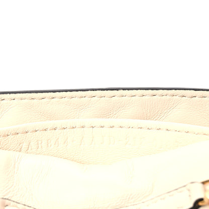 Fendi Nappa Matisse FF Embossed Nano Baguette Charm White 6 of 9