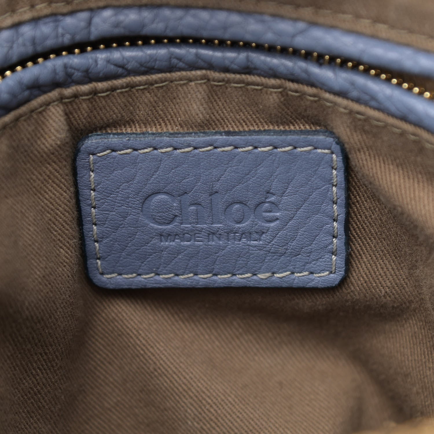 Chloe Calfskin Medium Marcie Satchel Street Blue 9 of 15