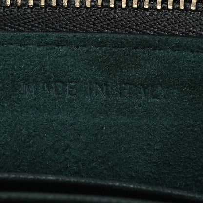 Christian Dior Goatskin Saddle Belt Bag Green 7 of 13