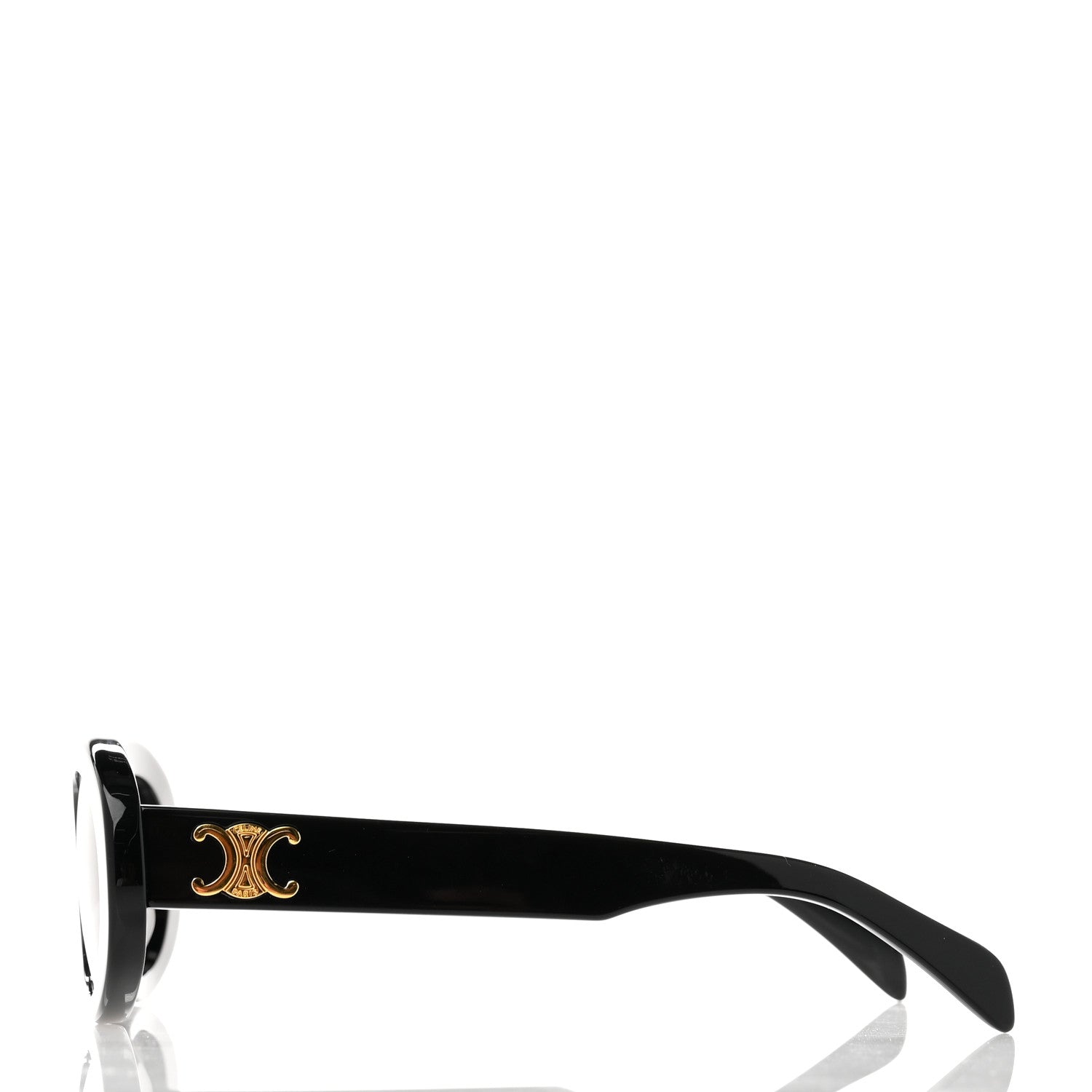 Celine Acetate Triomphe 01 Sunglasses CL 40194U Black 3 of 6
