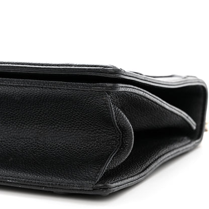 Christian Dior Grained Calfskin Medium Diorama Flap Bag Black 11 of 11