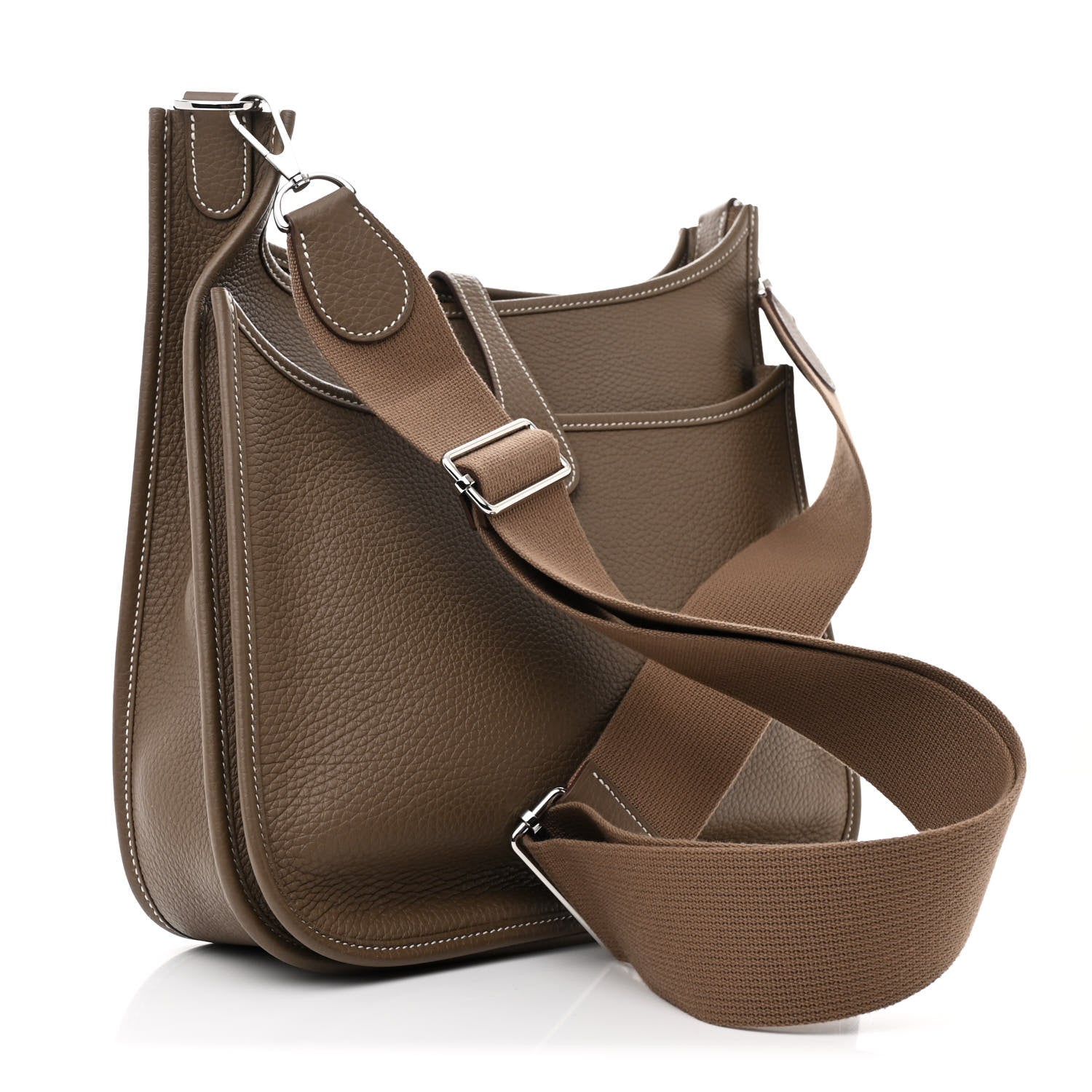 Hermes Taurillon Clemence Evelyne III Etoupe 3 of 11