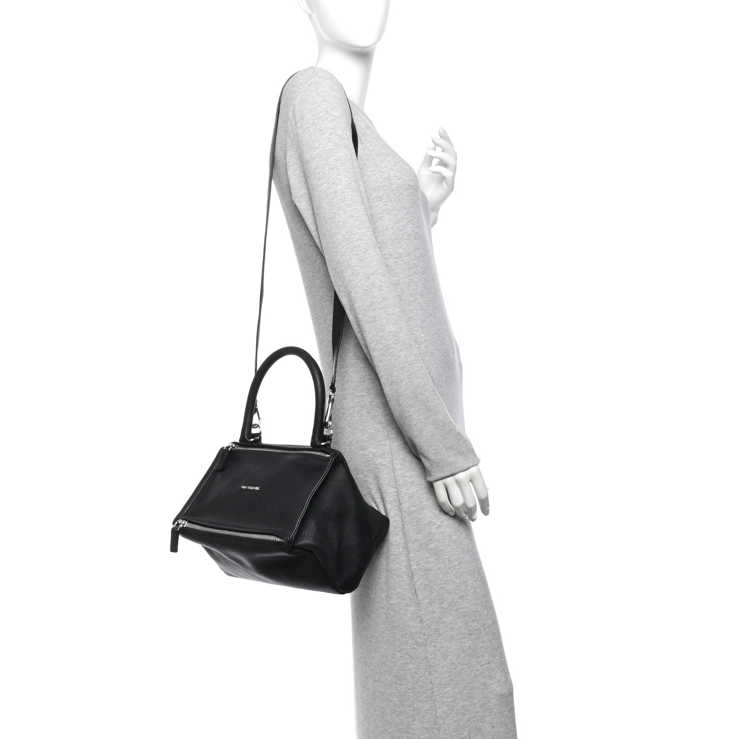 Givenchy Sugar Goatskin Small Pandora Black 2 of 9