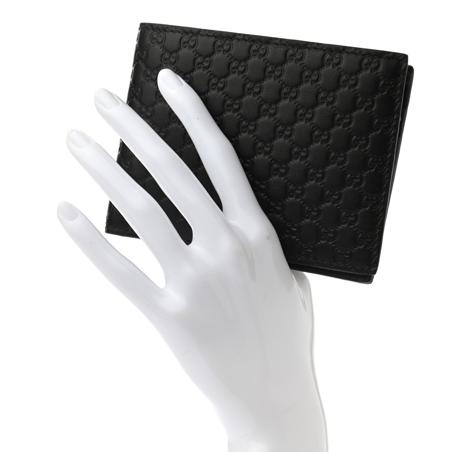 Gucci Microguccissima Bi-Fold Wallet Black 2 of 8