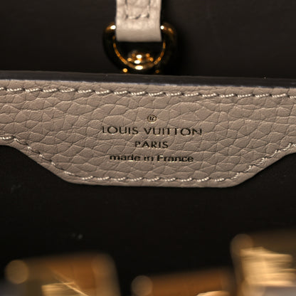 Louis Vuitton Taurillon Capucines BB Galet 6 of 10