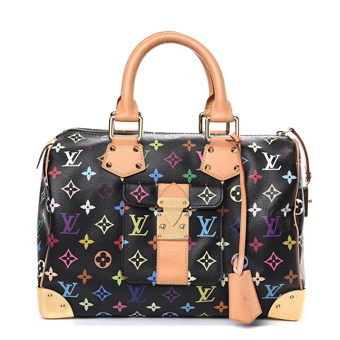 Monogram Multicolor Speedy 30 Black