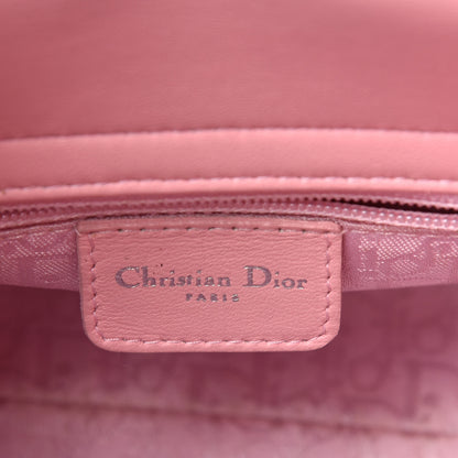 Christian Dior Lambskin Cannage Mini Lady Dior Rose Clair 5 of 9
