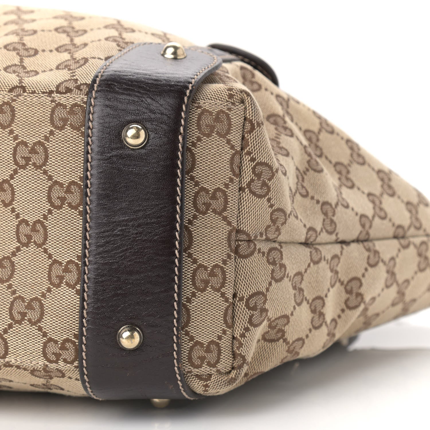 Gucci Monogram Medium Pelham Shoulder Bag Dark Brown 9 of 10