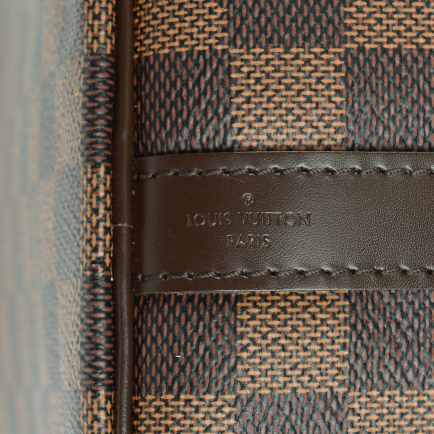 Louis Vuitton Damier Ebene Speedy Bandouliere 25 6 of 8